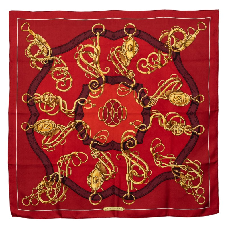 楽天市場】エルメス カレ90 Caty 古代エジプト スカラベ柄 スカーフ