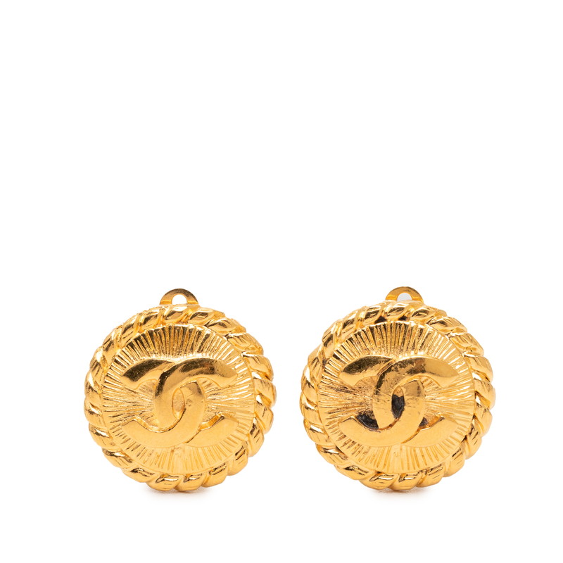 シャネル ココマーク イヤリング ゴールド メッキ レディース CHANEL 【中古】