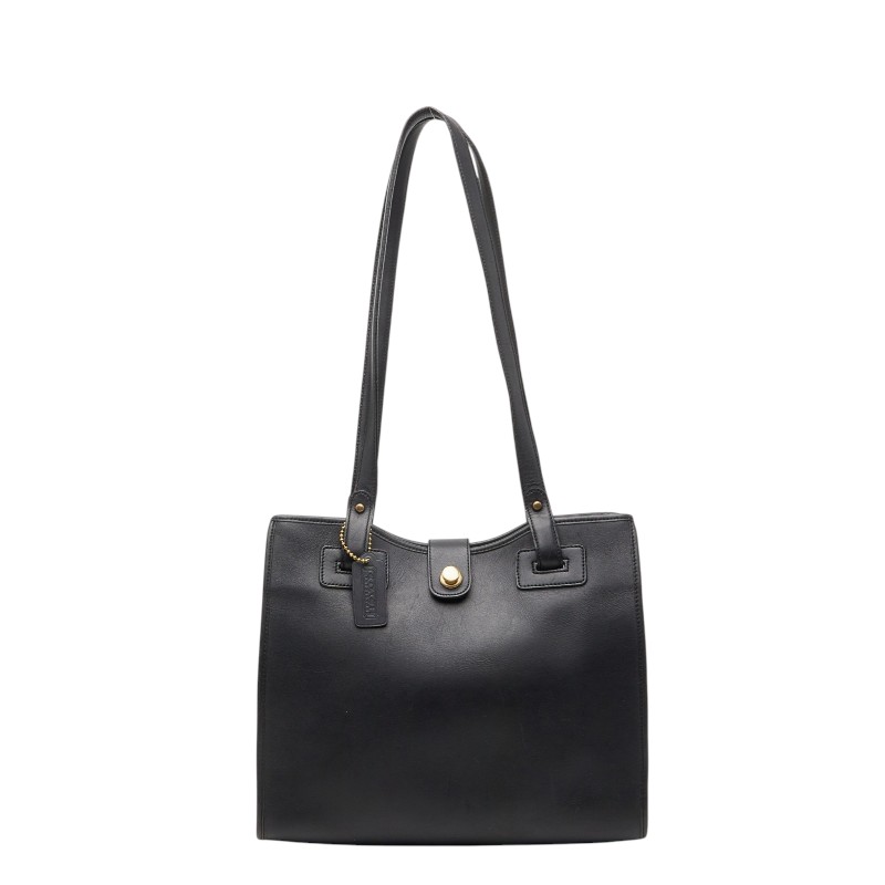 コーチ トートバッグ ショルダーバッグ ブラック レザー レディース COACH 【中古】|【銀座パリス】 店