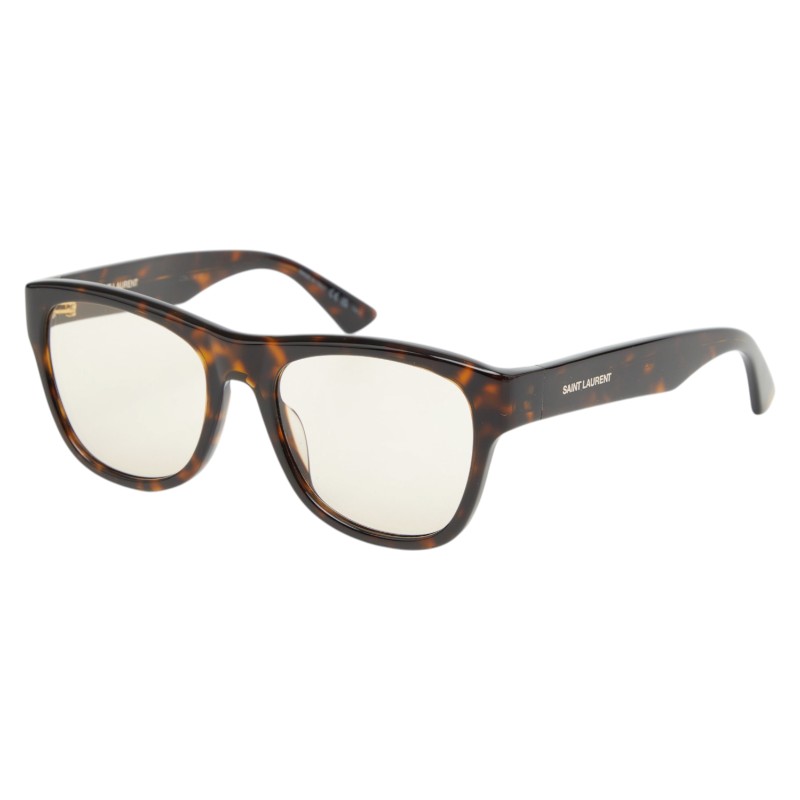 サンローラン サングラス ウェリントン SL816 ブラウン プラスチック メンズ SAINT LAURENT 【中古】