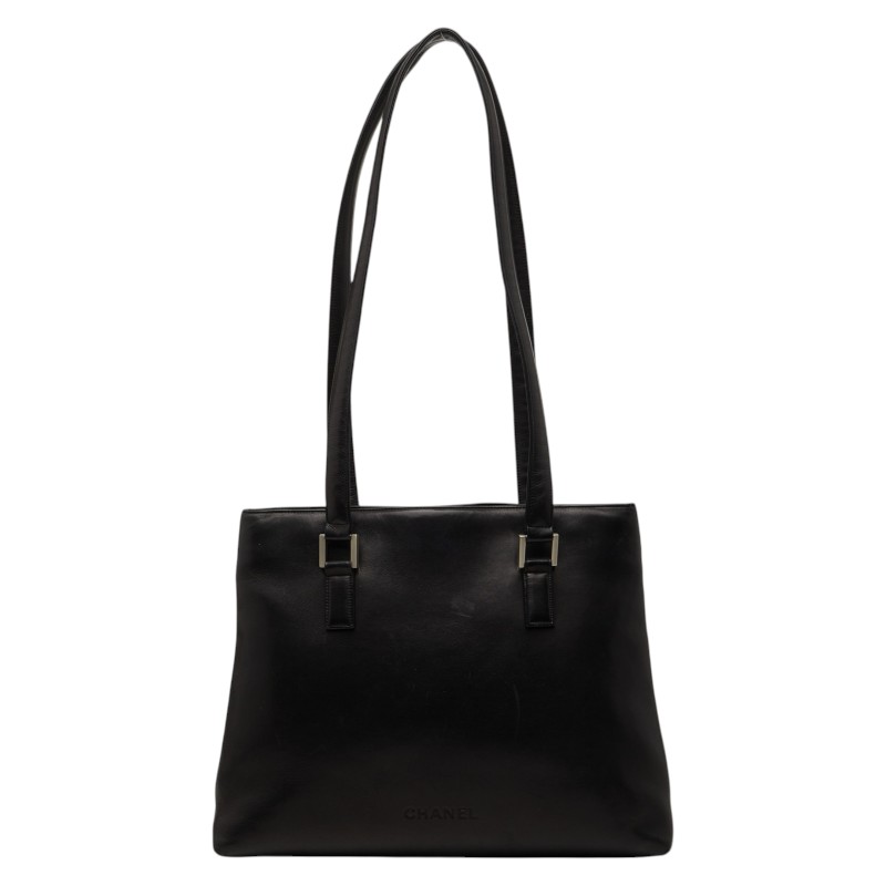 シャネル トートバッグ ショルダーバッグ ブラック ラムスキン レディース CHANEL 【中古】|【銀座パリス】 店