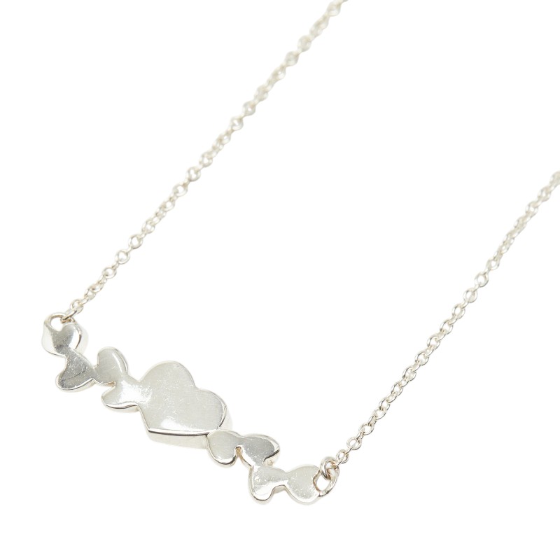 ティファニー モダンハート ネックレス SV925 シルバー レディース TIFFANY&Co. 【中古】