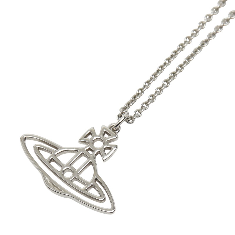 ヴィヴィアンウエストウッド オーブ ネックレス シルバー メタル レディース Vivienne Westwood 【中古】