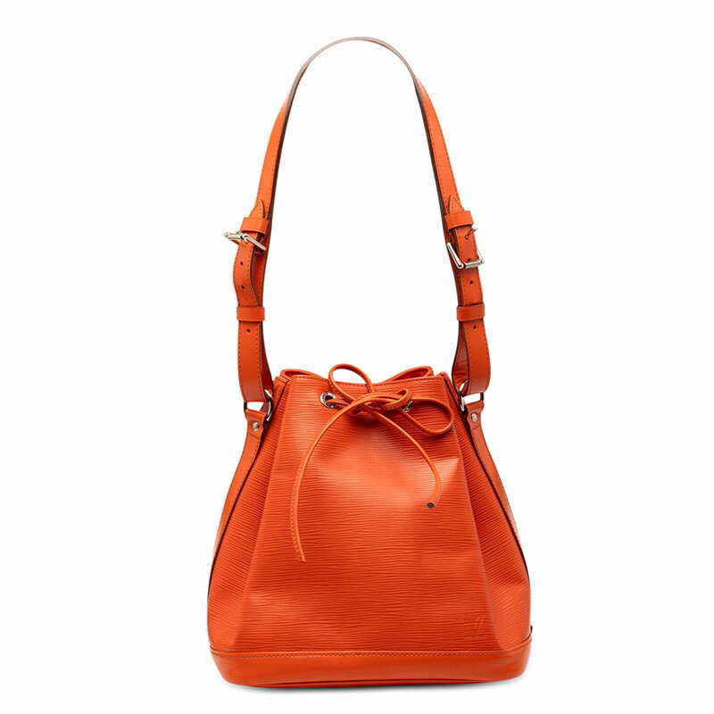 ルイ ヴィトン エピ プチノエ 一ショルダーバッグ M40677 ピモン オレンジ色 なめし革 レディース LOUIS VUITTON 【中古】