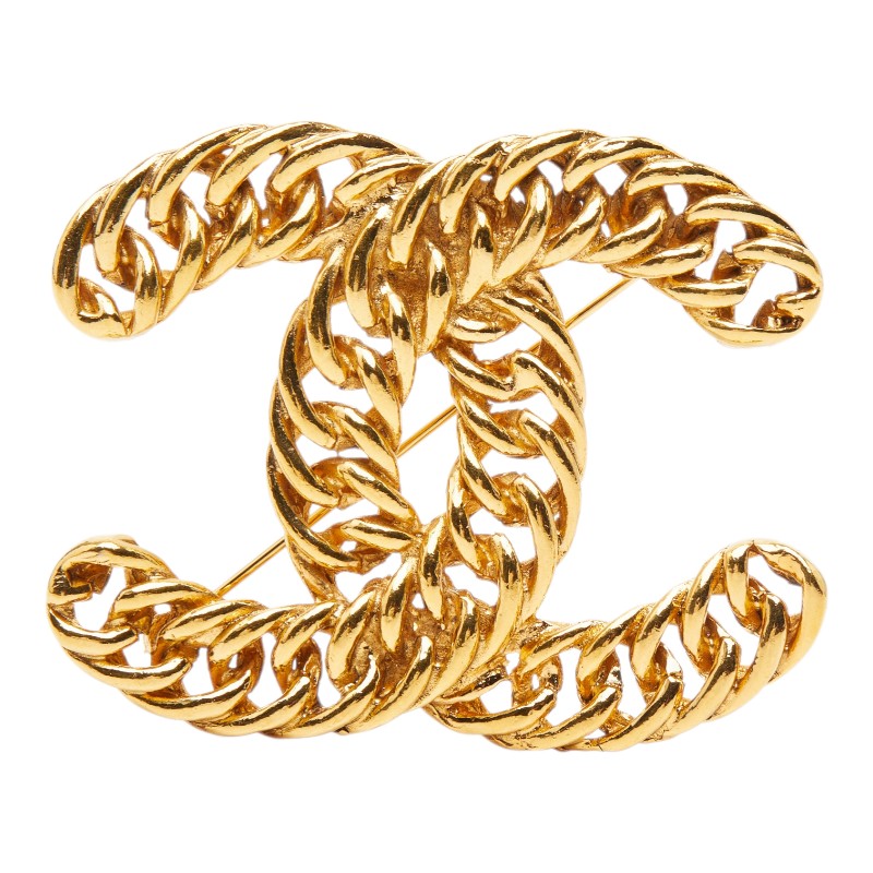 シャネル ココマーク ブローチ ゴールド メッキ レディース CHANEL 【中古】|【銀座パリス】 店