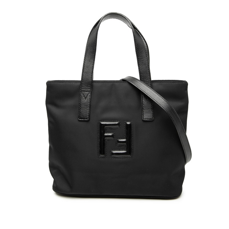 フェンディ ミニハンドバッグ ショルダーバッグ 2WAY 14570 ブラック ナイロン レザー レディース FENDI 【中古】 32,370円