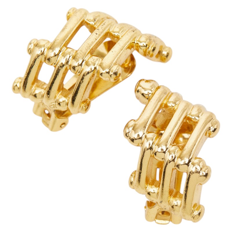 ディオール イヤリング ゴールド メッキ レディース Dior 【中古】