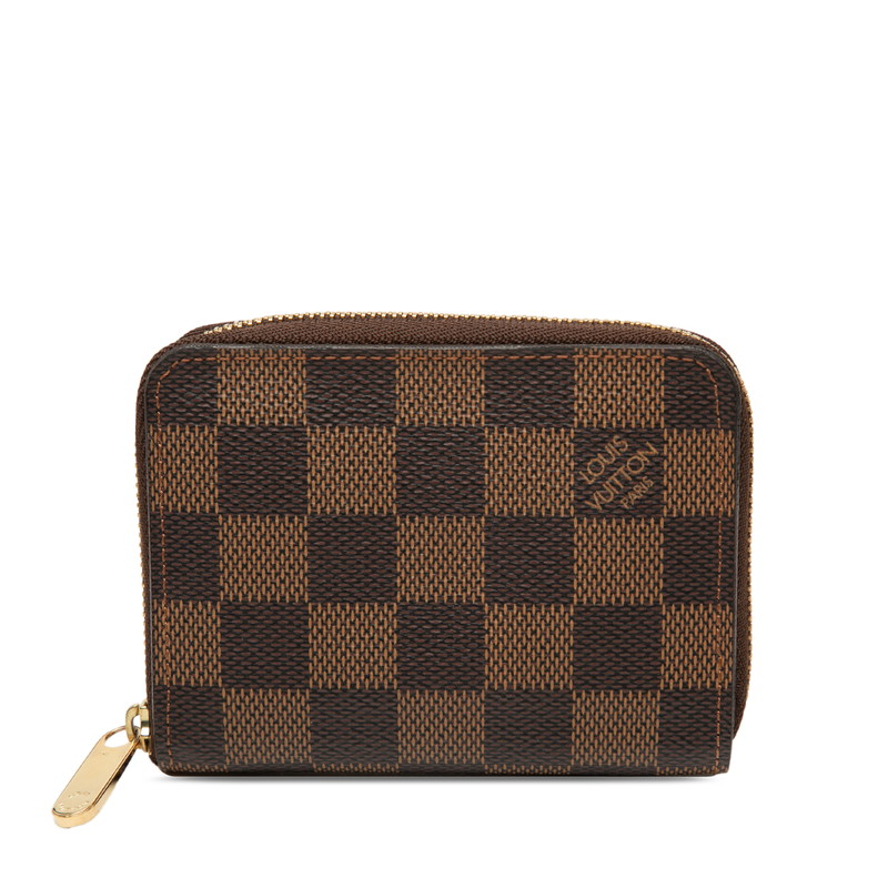 ルイ ヴィトン ダミエ ジッピー コインパース コインケース 小銭入れ　 N63070 ブラウン PVC レザー レディース LOUIS VUITTON 【中古】｜【銀座パリス】　店