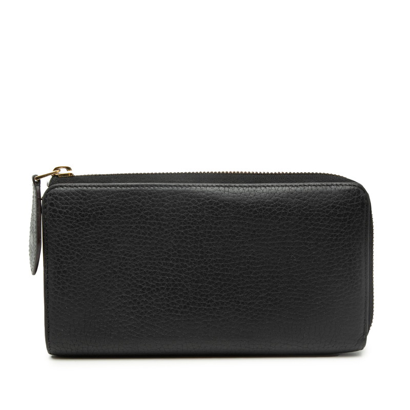 ルイ ヴィトン ポルトフォイユ ほうき星 長紙入れ M63102 黒いこと なめし革 レディース LOUIS VUITTON 【中古】