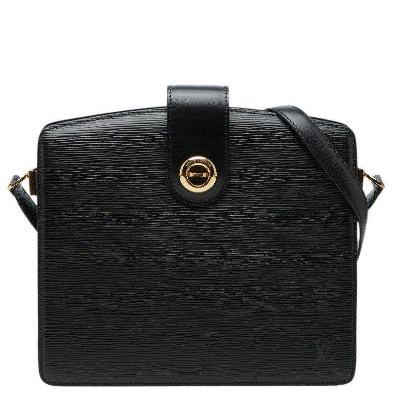ルイ ヴィトン エピ カプチン ショルダーバッグ M52342 ブラック ノワール レザー レディース LOUIS VUITTON 【中古】