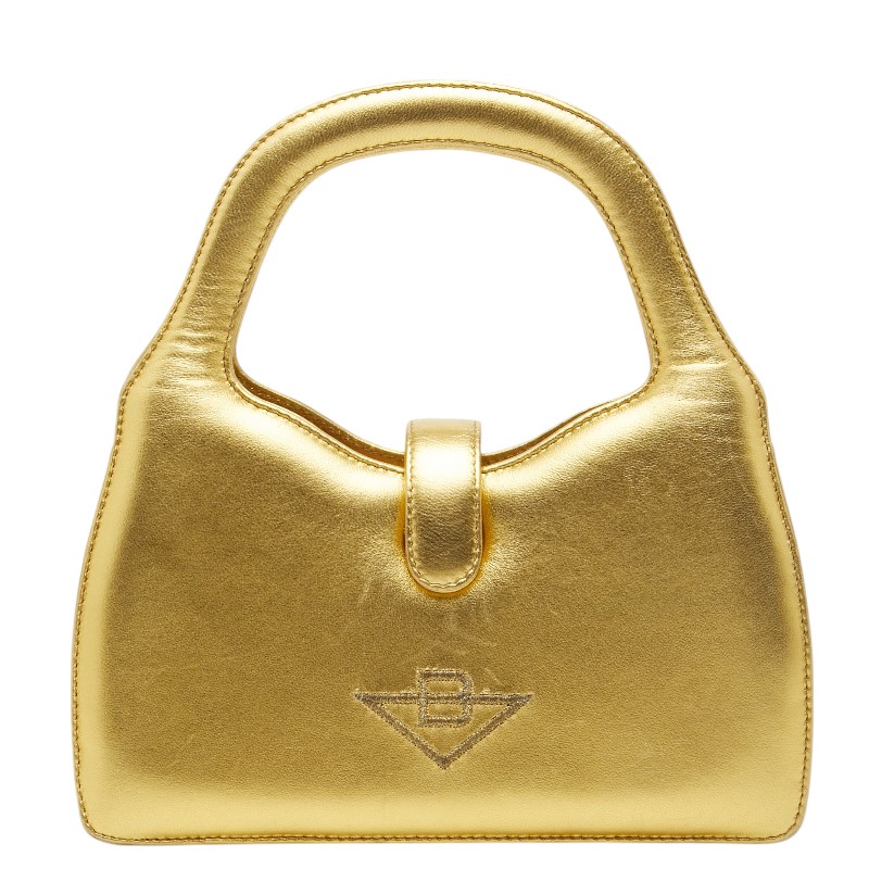 ボッテガヴェネタ ミニハンドバック ゴールド レザー レディース BOTTEGAVENETA 【中古】|【銀座パリス】 店