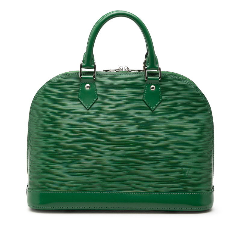 ルイ ヴィトン エピ アルマ ハンドバッグ M52144 ボルネオグリーン レザー レディース LOUIS VUITTON 【中古】
