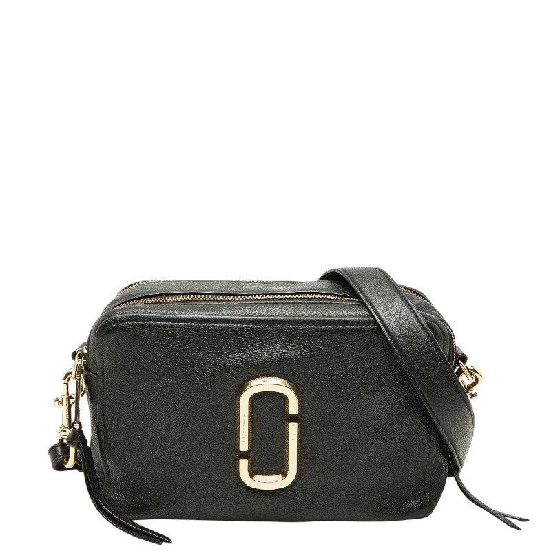 マークジェイコブス ザ ソフトショット27 ショルダーバッグ ブラック レザー レディース MARC JACOBS 【中古】|【銀座パリス】 店