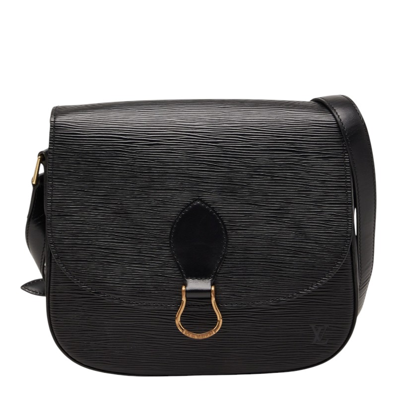 ルイ ヴィトン エピ サンクルー 斜め掛け ショルダーバッグ M52192 ノワール ブラック レザー レディース LOUIS VUITTON 【中古】｜【銀座パリス】　店