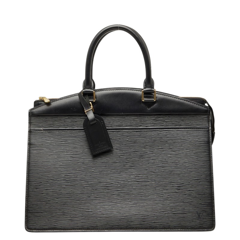 ルイ ヴィトン エピ リヴィエラ ハンドバック M48187 ノワール 黒いこと なめし革 レディース LOUIS VUITTON 【中古】