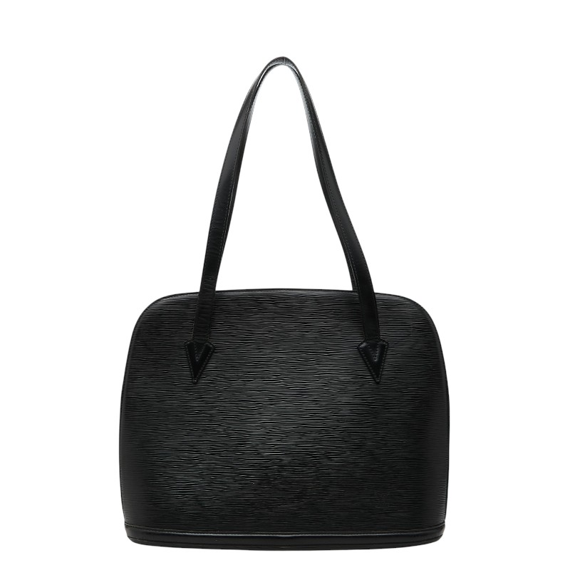 ルイ ヴィトン エピ リュサック トートバッグ ショルダーバッグ M52282 ノワール ブラック レザー レディース LOUIS VUITTON 【中古】｜【銀座パリス】　店
