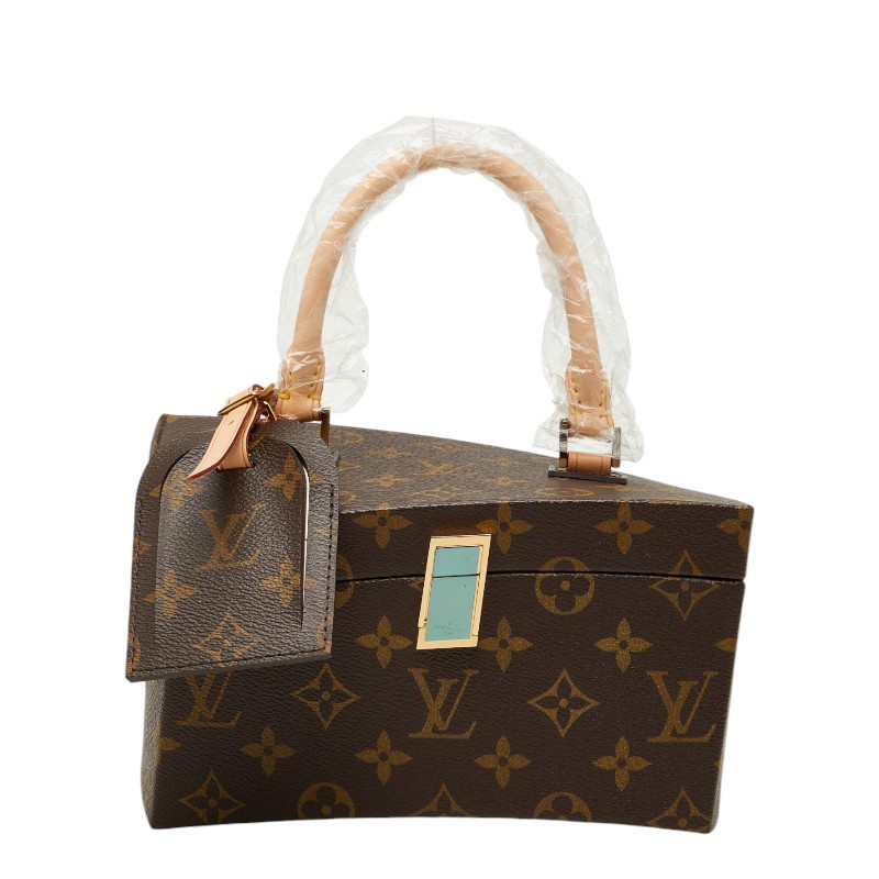 ルイ ヴィトン ツイステッドボックス ショルダーバッグ ブラウン PVC レザー レディース LOUIS VUITTON 【中古】｜【銀座パリス】　店 1,348,000円
