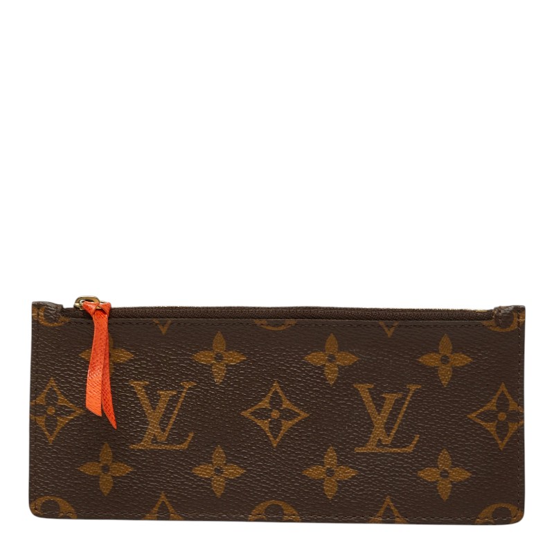 ルイ ヴィトン モノグラム ポシェット フェリシー 嘱する 合切袋 赤銅色 PVC レディース LOUIS VUITTON 【中古】