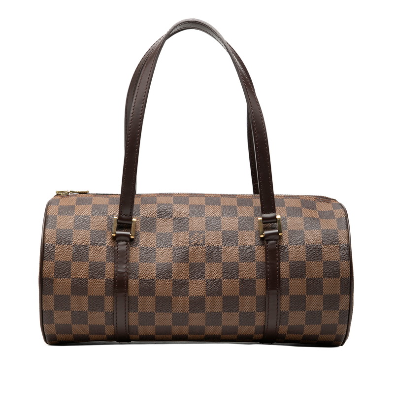 ルイ ヴィトン ダミエ パピヨン30 ハンドバック N51303 赤銅色 PVC なめし革 レディース LOUIS VUITTON 【中古】