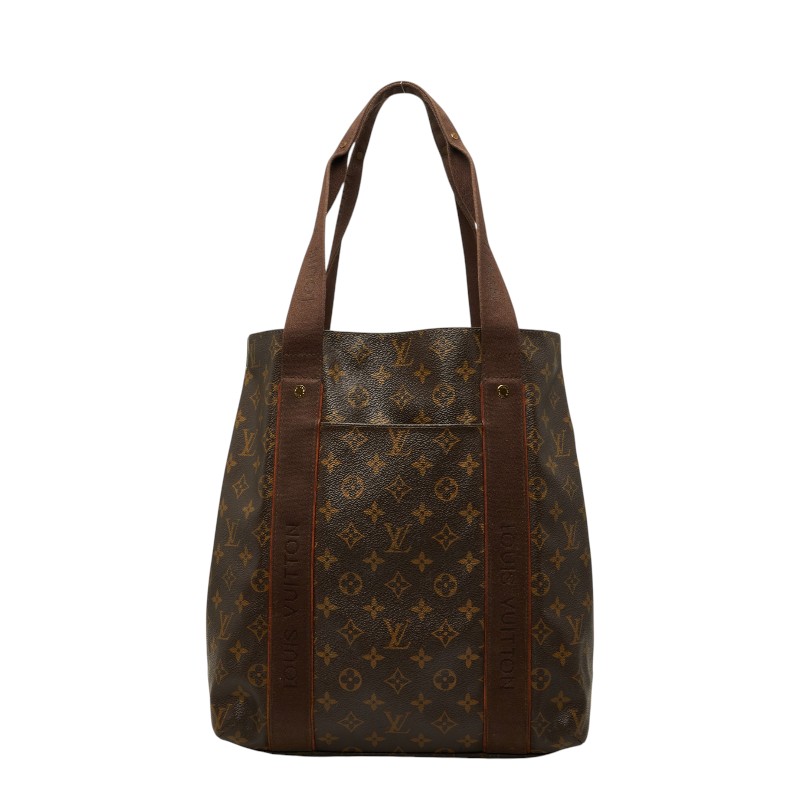 ルイ ヴィトン モノグラム カバ ボブール トートバッグ M53013 ブラウン レザー PVC ユニセックス LOUIS VUITTON 【中古】｜【銀座パリス】　店