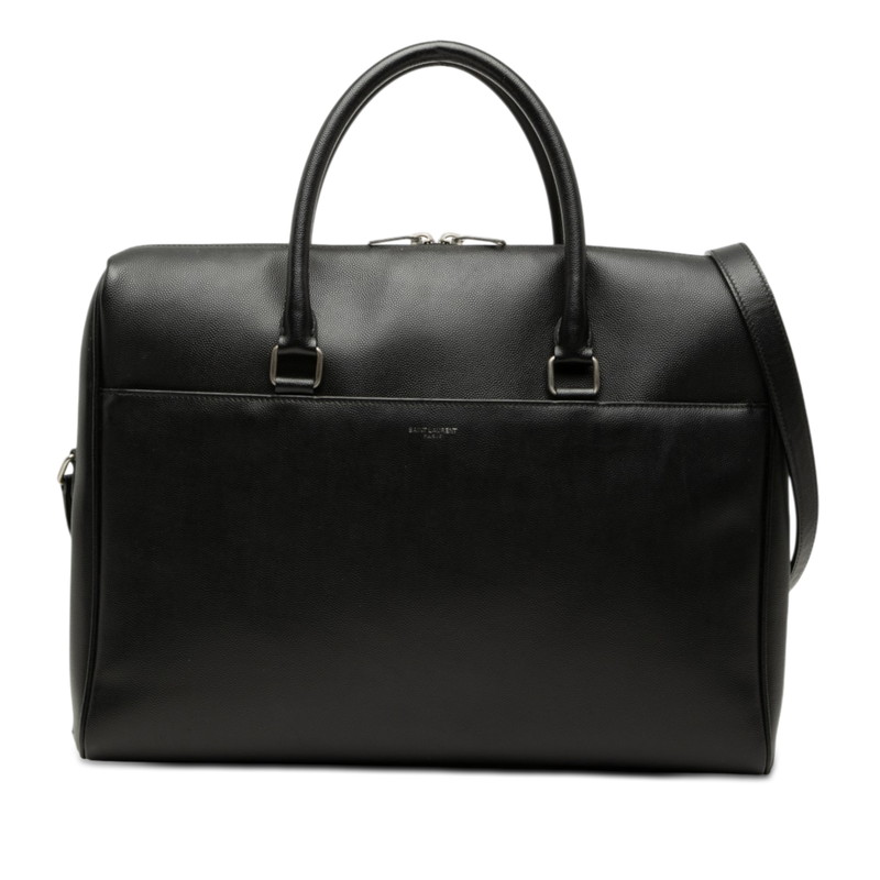 サンローラン ロゴ ショルダーバッグ ハンドバッグ 2WAY 556999 ブラック レザー レディース SAINT LAURENT 【中古】|【銀座パリス】 店