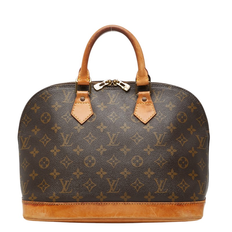 ルイ ヴィトン モノグラム アルマPM ハンドバッグ M51130 ブラウン PVC レザー レディース LOUIS VUITTON 【中古】｜【銀座パリス】　店 42,120円