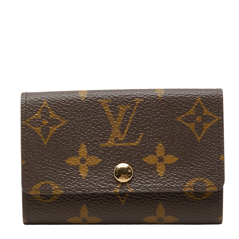 ルイ ヴィトン モノグラム ミュルティクレ6 キーケース 6連 M62630 ブラウン PVC レザー レディース LOUIS VUITTON 【中古】|【銀座パリス】 店