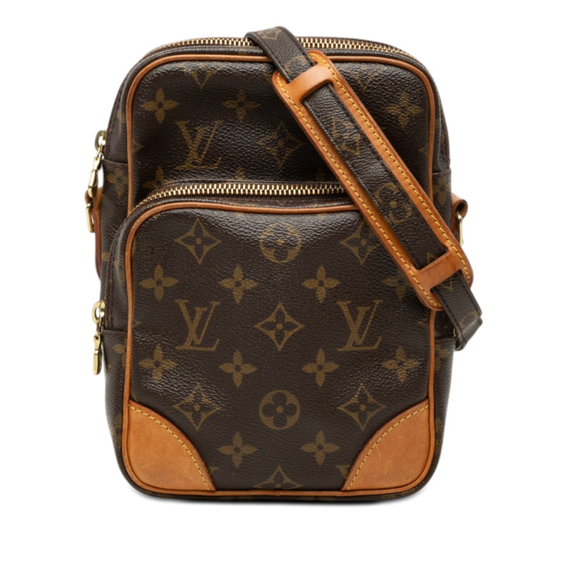 ルイ ヴィトン モノグラム アマゾン 斜め掛け ショルダーバッグ M45236 ブラウン PVC レザー レディース LOUIS VUITTON 【中古】|【銀座パリス】 店