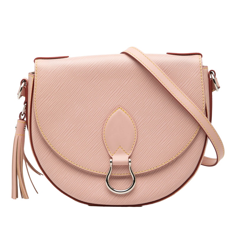 ルイ ヴィトン エピ サンクルー 斜め掛け ショルダーバッグ M54155 ローズバレリーナ ピンク レザー レディース LOUIS VUITTON 【中古】｜【銀座パリス】　店