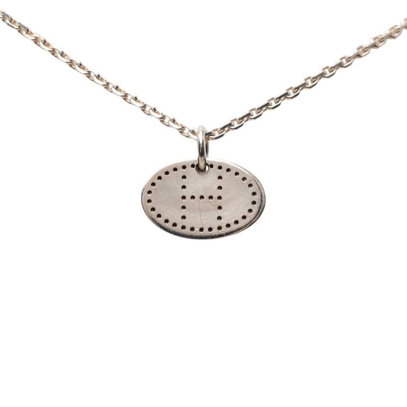 エルメス エクリプス エブリン ネックレス SV925 シルバー レディース HERMES 【中古】｜【銀座パリス】　店
