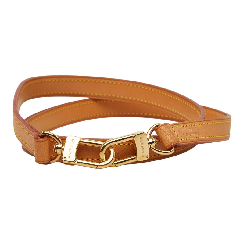 ルイ ヴィトン ショルダーストラップ ベージュ ゴールド レザー メッキ レディース LOUIS VUITTON 【中古】|【銀座パリス】 店