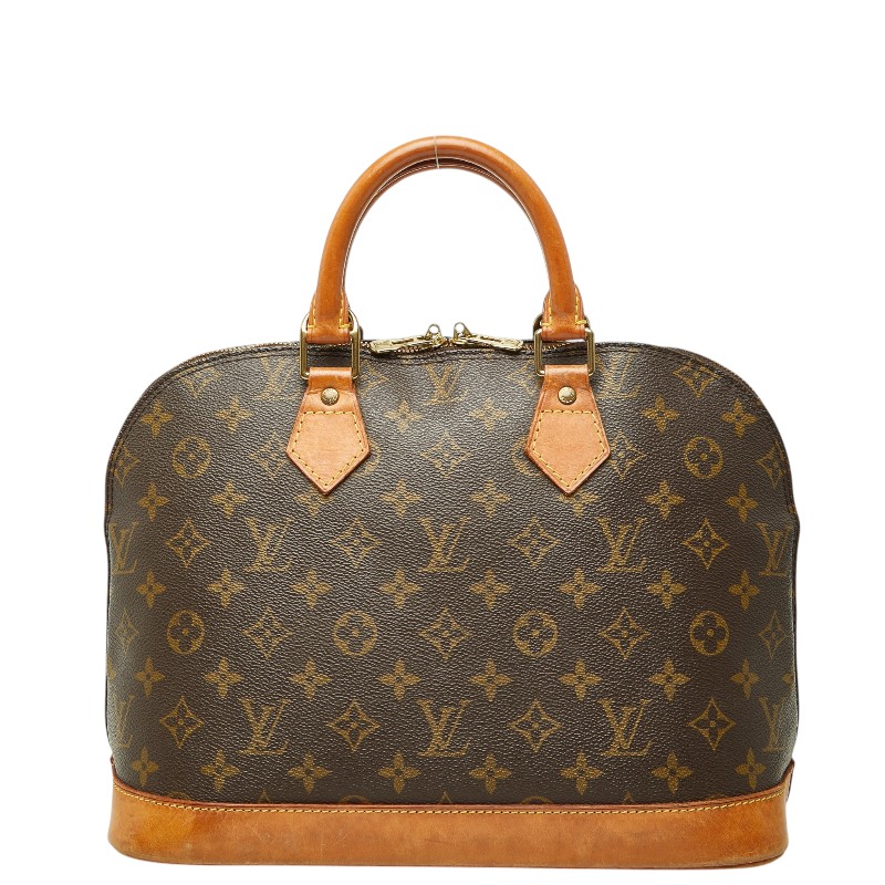 ルイ ヴィトン モノグラム アルマPM 旧型 ハンドバッグ M51130 ブラウン PVC レザー レディース LOUIS VUITTON 【中古】｜【銀座パリス】　店
