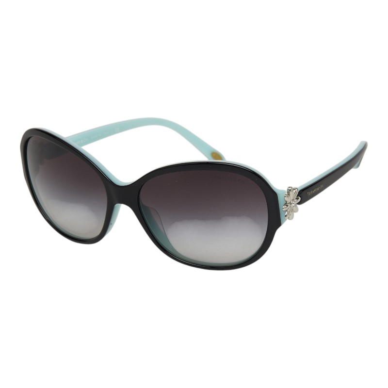 ティファニー サングラス TF4068-B-A ブラック ブルー プラスチック レディース TIFFANY&Co. 【中古】｜【銀座パリス】　店