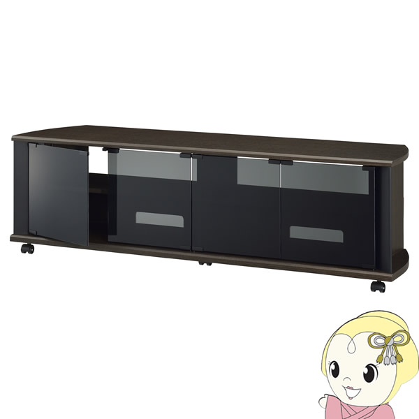 【メーカー直送】 TV-MS140H ハヤミ工産 TIMEZ 52～60V型対応テレビ台【KK9N0D18P】