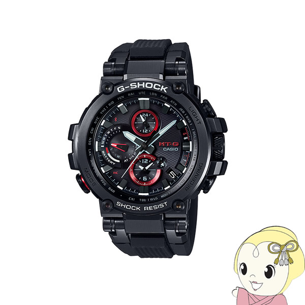 【ｴﾝﾄﾘｰで当店全品最大P5倍 7/19 20時～7/26 1:59迄】【在庫あり】カシオ CASIO G-SHOCK MTG-B1000B-1AJF メタルベゼル Bluetooth搭載 電波時計 ソーラー充電【KK9N0D18P】｜ぎおん店