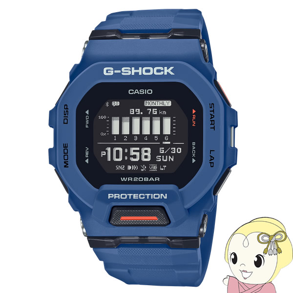 カシオ CASIO G-SHOCK ジーショック 腕時計 20気圧防水 G-SQUAD GBD-200-2JF【KK9N0D18P】｜ぎおん店