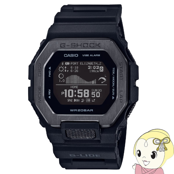 【6/5は継続期間押さえるｸｰﾎﾟﾝ書き著す】【店卸し資産あり】カシオ CASIO G-SHOCK ジーショック ウオッチ 20空圧雨合羽 G-LIDE GBX-100NS-1JF【KK9N0D18P】