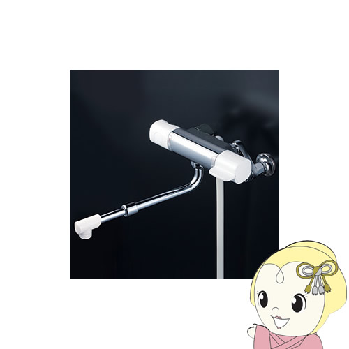 【直送】KVK サーモスタット式シャワー ｅシャワーＮｆ FTB100KRJRS【KK9N0D18P】