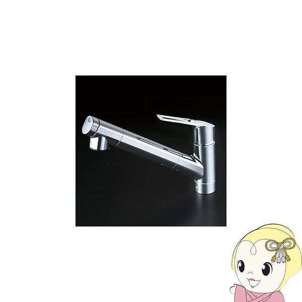 【メーカー直送】 KVK 浄水器内蔵用シングルシャワー付混合栓 KM6001JEC2【KK9N0D18P】