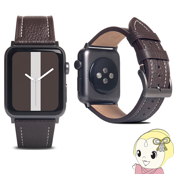 Apple Watch用45 44 42レザーバンド ブラウンクリーム SD21968AWBC スマートウォッチアクセサリー | windowmaker.com