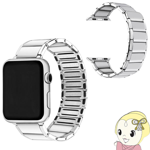 MAGNETIC STRAP for Apple Watch 45/44/42mm TF7 ティーエフセブン シルバー TF27SV44【KK9N0D18P】