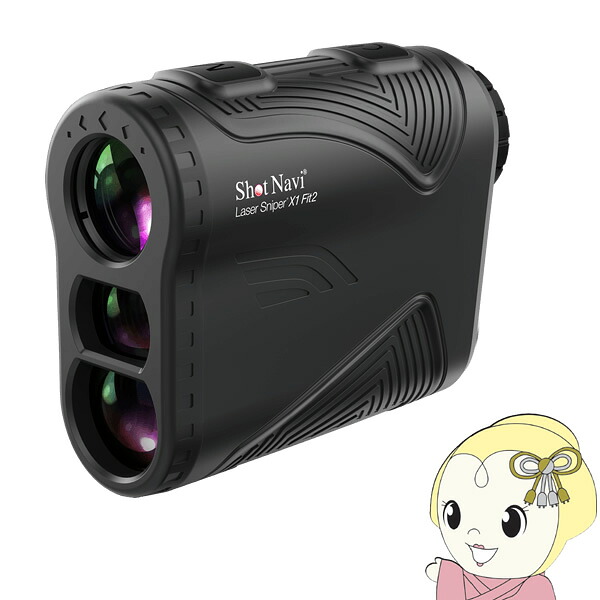 【棚卸し資産取り計らう】テクタイト Shot Navi ショットナビ Shot Navi Laser Sniper X1 Fit2 [黒] Fit 21000 黒いこと Fit21000-BK【KK9N0D18P】