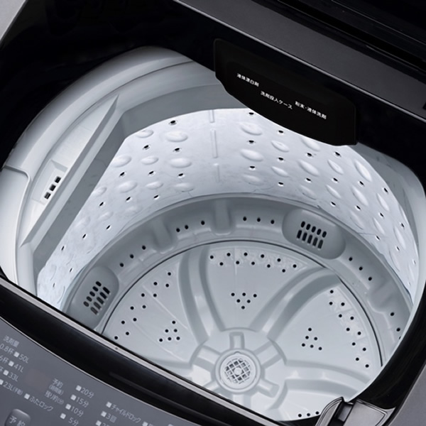 アイリスオーヤマ 洗濯機 全自動洗濯機 IAW-T605BL-B ブラック 上開き