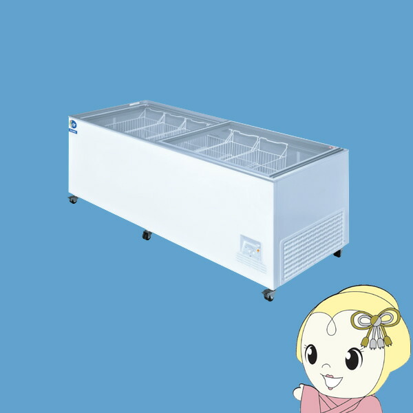 [予約]【メーカー直送/法人限定/車上渡し】ダイレイ ジャンボ無風冷凍ショーケース GTXシリーズ 570L【KK9N0D18P】