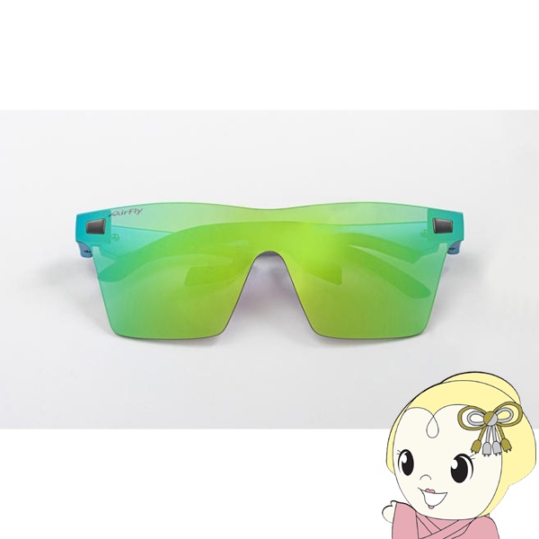 [予約]スポーツサングラス ZYGOSPEC ジゴスペック AirFly エアフライ AF-501 C-5 Aqua Blue / Green Mirror Lens【KK9N0D18P】