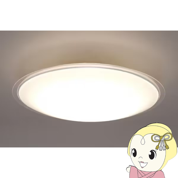 【4/18限定 ﾀﾞｲﾔﾓﾝﾄﾞ会員ならｴﾝﾄﾘｰで当店全品最大P8倍】【在庫あり】LEDシーリングライト アイリスオーヤマ 6畳 調光・調色 クリアフレーム CEA6DL-50QCF【KK9N0D18P】