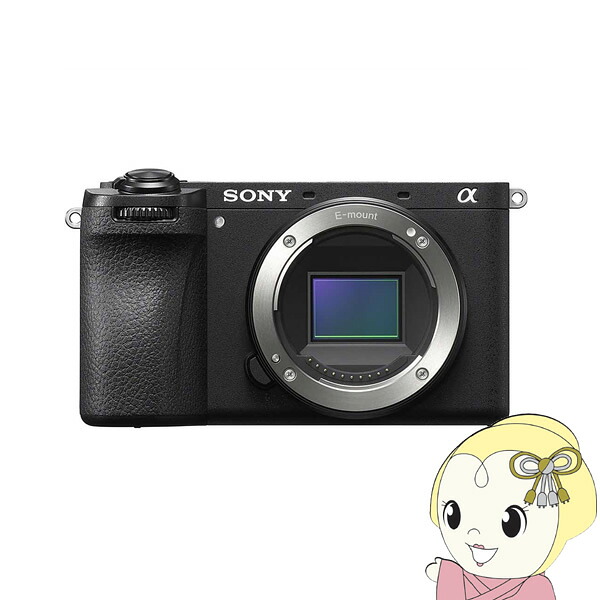 【ｴﾝﾄﾘｰで当店全品最大P5倍 7/19 20時～7/26 1:59迄】デジタル一眼カメラ ソニー α6700 ILCE-6700 ボディ [ブラック] ILCE-6700【KK9N0D18P】｜ぎおん店