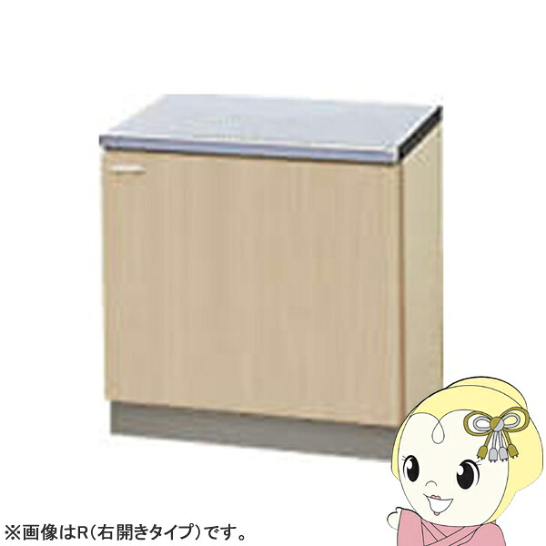 【メーカー直送/法人限定/車上渡し】 クリナップ クリンプレティ コンロ台 ペールウッド 間口60cm 左開き G4V-60K-L【KK9N0D18P】