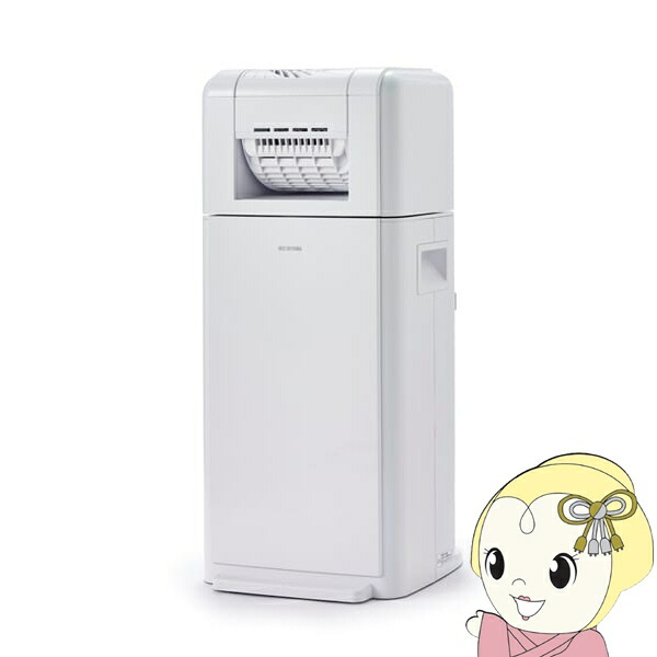 アイリスオーヤマ サーキュレーター衣類乾燥除湿機 除湿能力8.0L/日  デシカント式 ホワイト IJDC-N80-W【KK9N0D18P】
