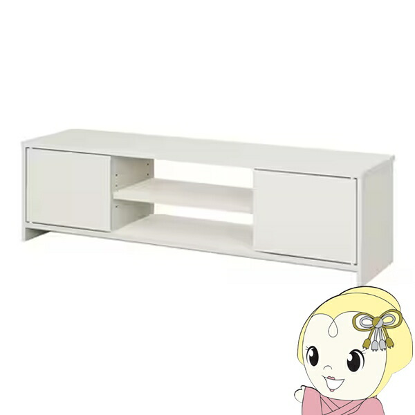 アイリスオーヤマ AVボード オフホワイト BAB-110R-OW テレビ台 ボックスタイプ 幅110cm【KK9N0D18P】